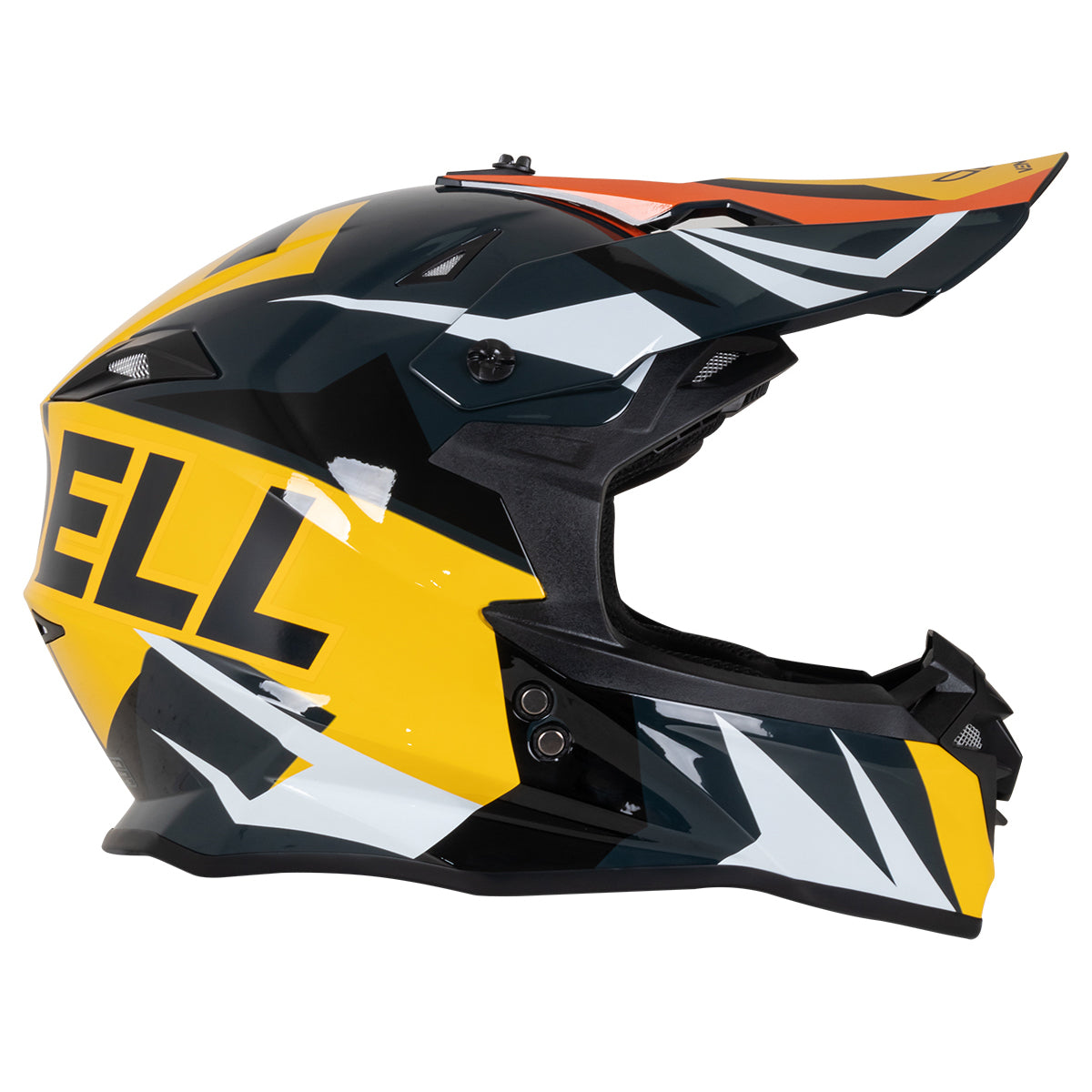 CASCO CROSS INTREPID NEGRO/AMARILLO L VENDELL 217