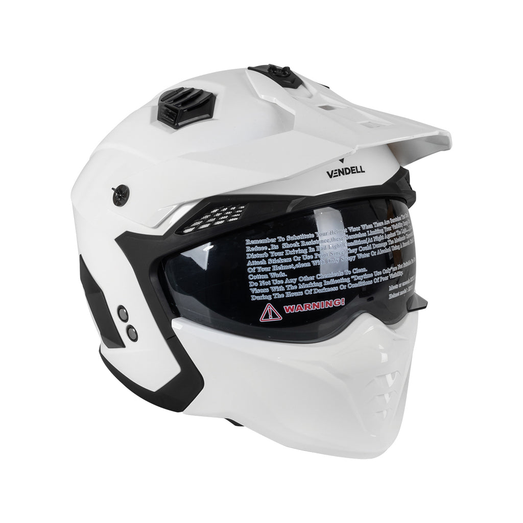 CASCO DESMONTABLE COMBAT BLANCO M VENDELL 711