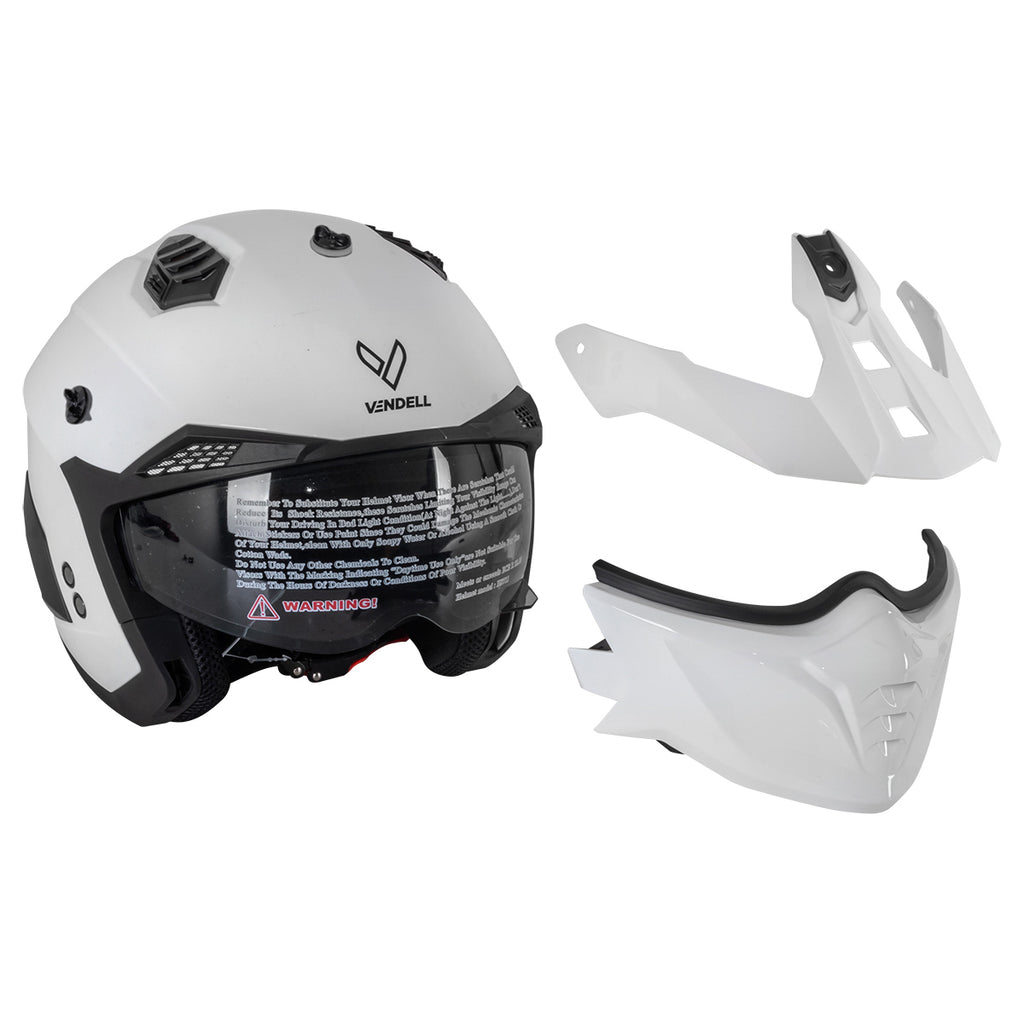 CASCO DESMONTABLE COMBAT BLANCO M VENDELL 711