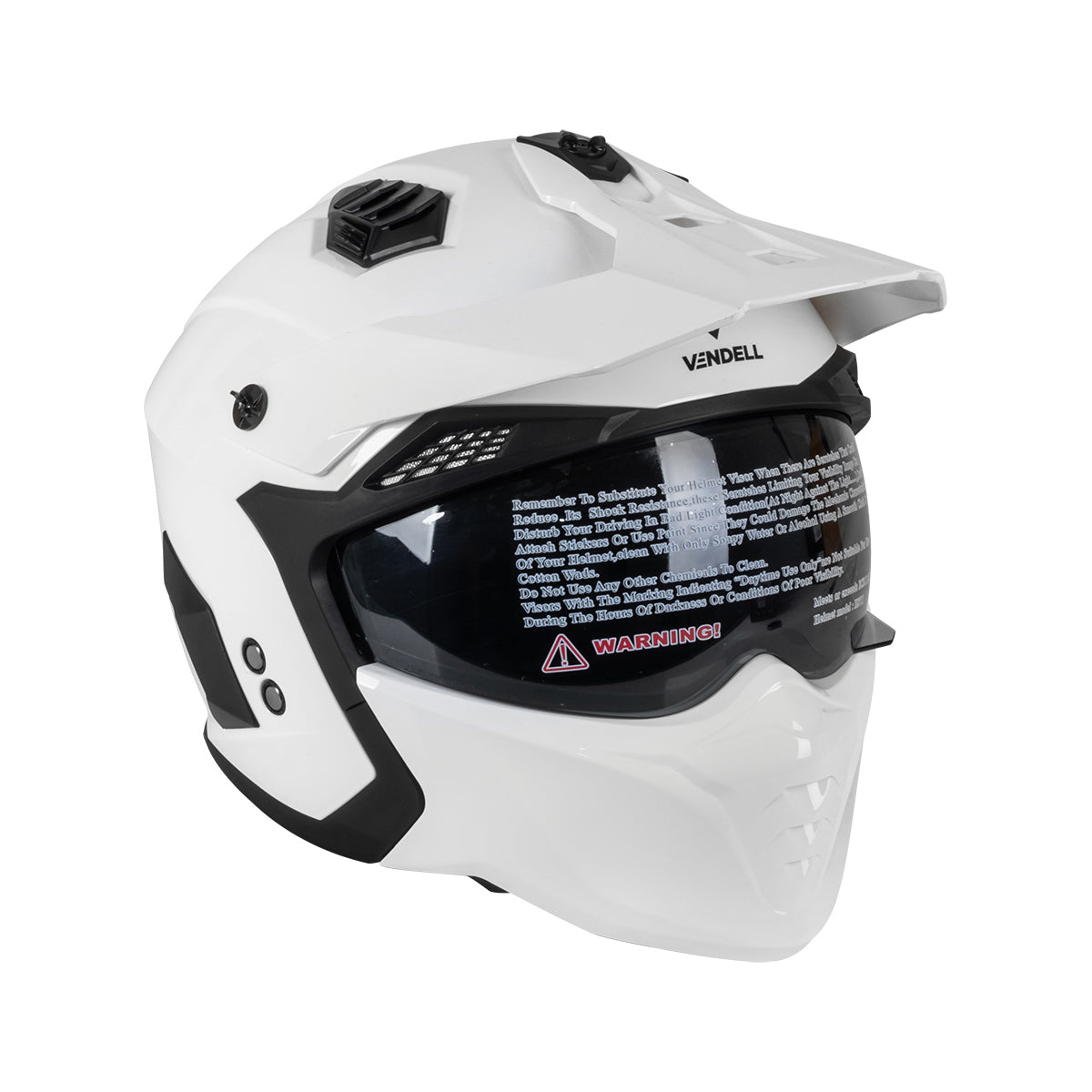 CASCO DESMONTABLE COMBAT BLANCO L VENDELL 711