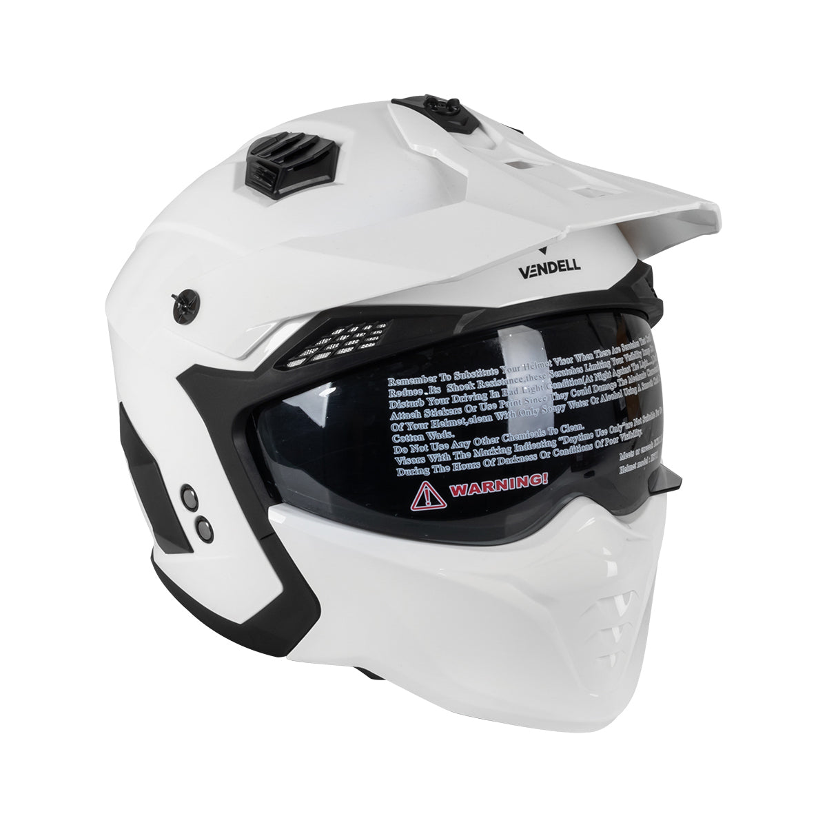 CASCO DESMONTABLE COMBAT BLANCO XL VENDELL 711