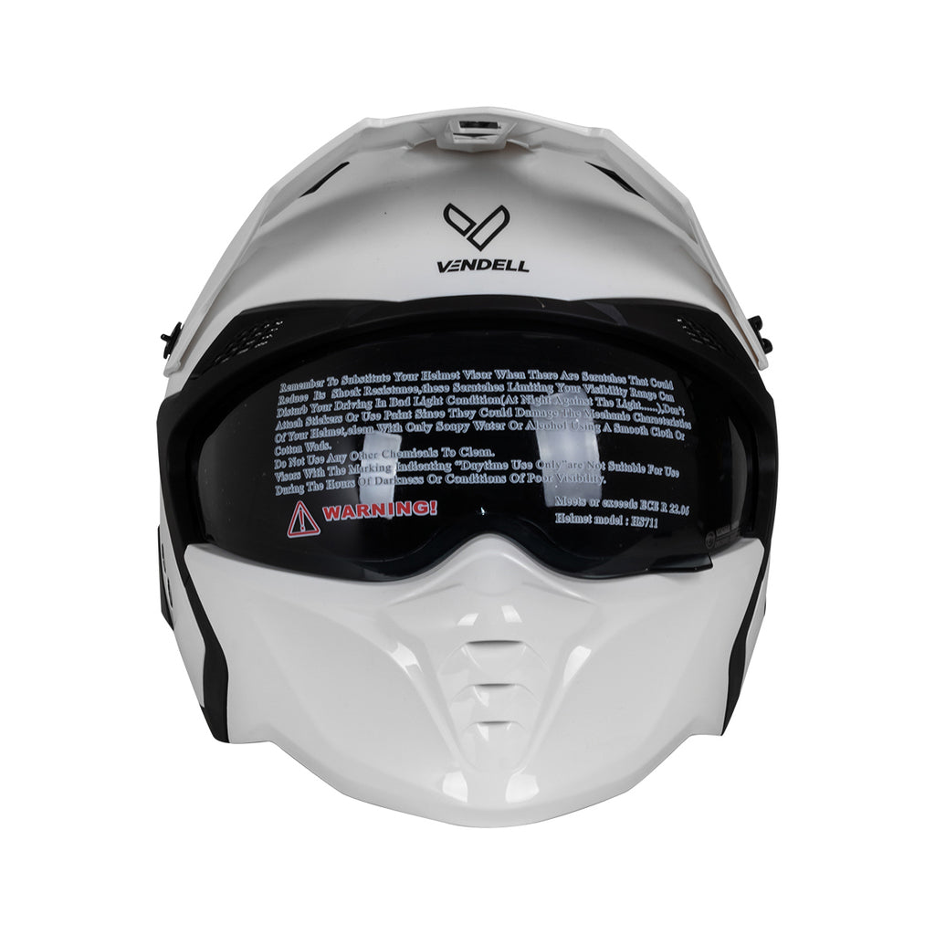 CASCO DESMONTABLE COMBAT BLANCO XL VENDELL 711
