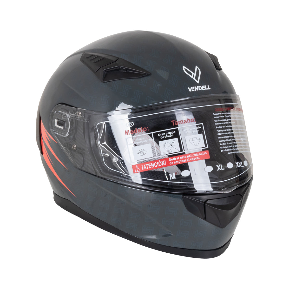 CASCO CERRADO DOBLE VISOR LAVA & SEA M VENDELL 129