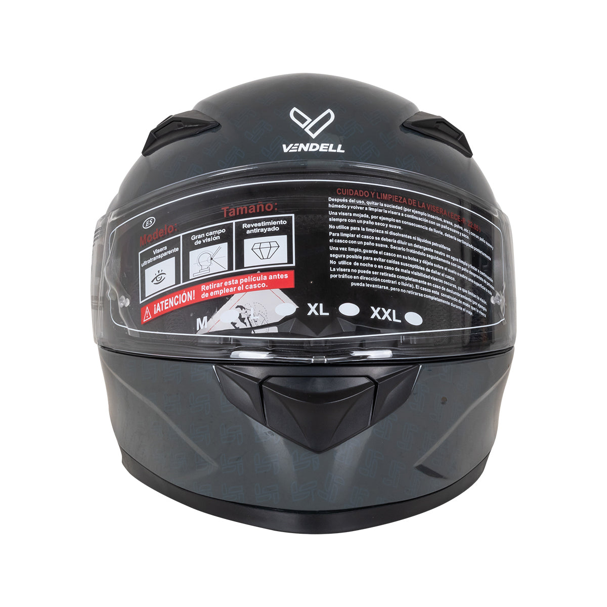 CASCO CERRADO DOBLE VISOR LAVA & SEA XL VENDELL 129