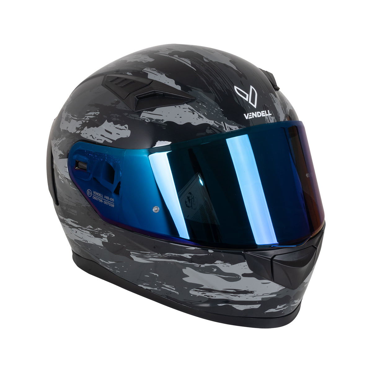 CASCO CERRADO DOBLE VISOR MILITAR M VENDELL 129