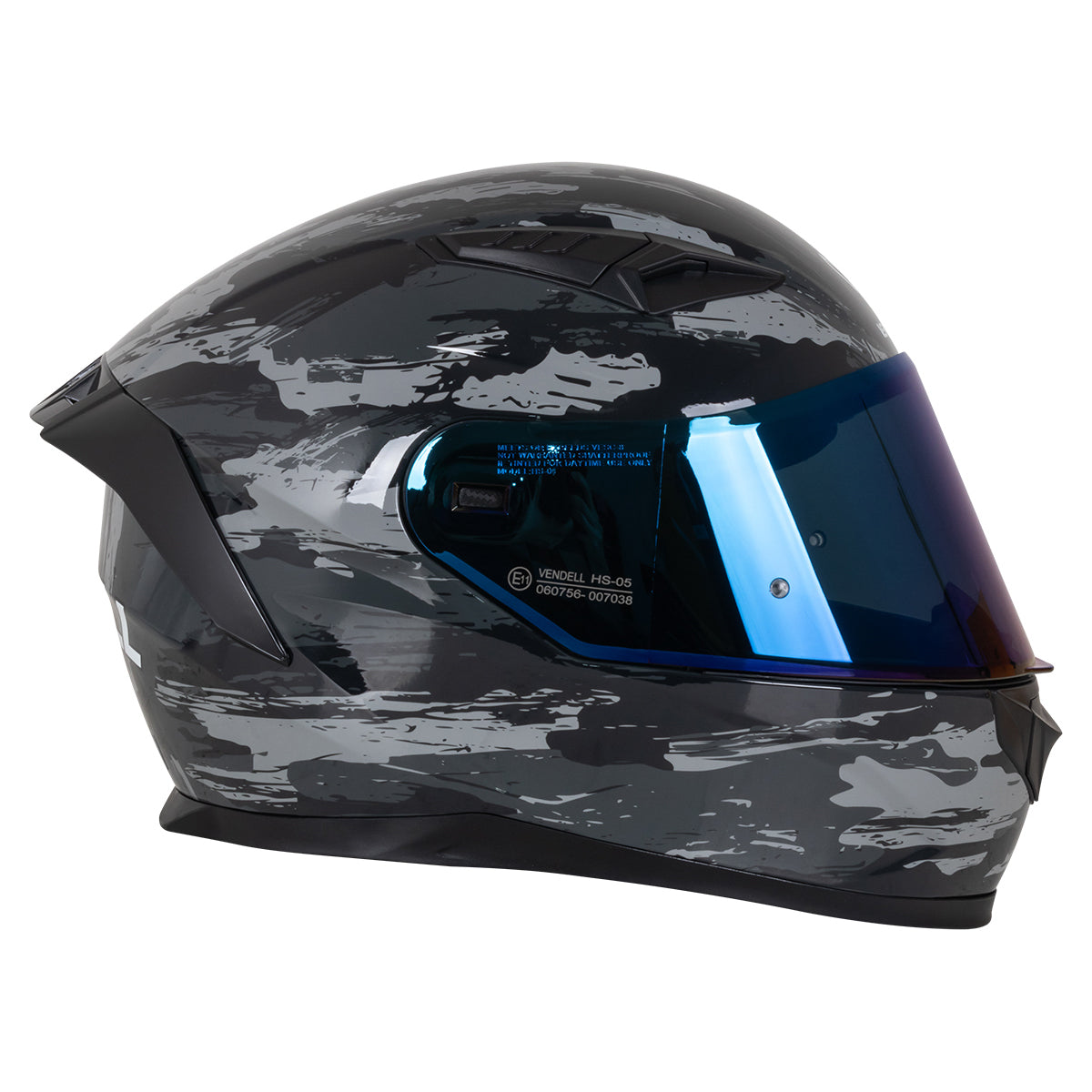 CASCO CERRADO DOBLE VISOR MILITAR M VENDELL 129