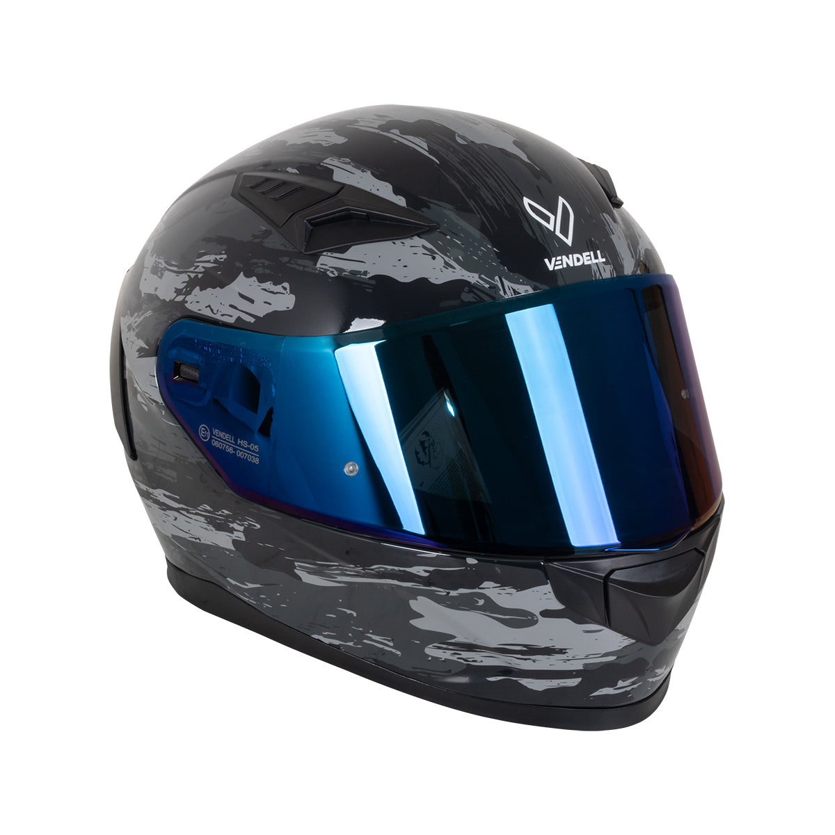 CASCO CERRADO DOBLE VISOR MILITAR L VENDELL 129