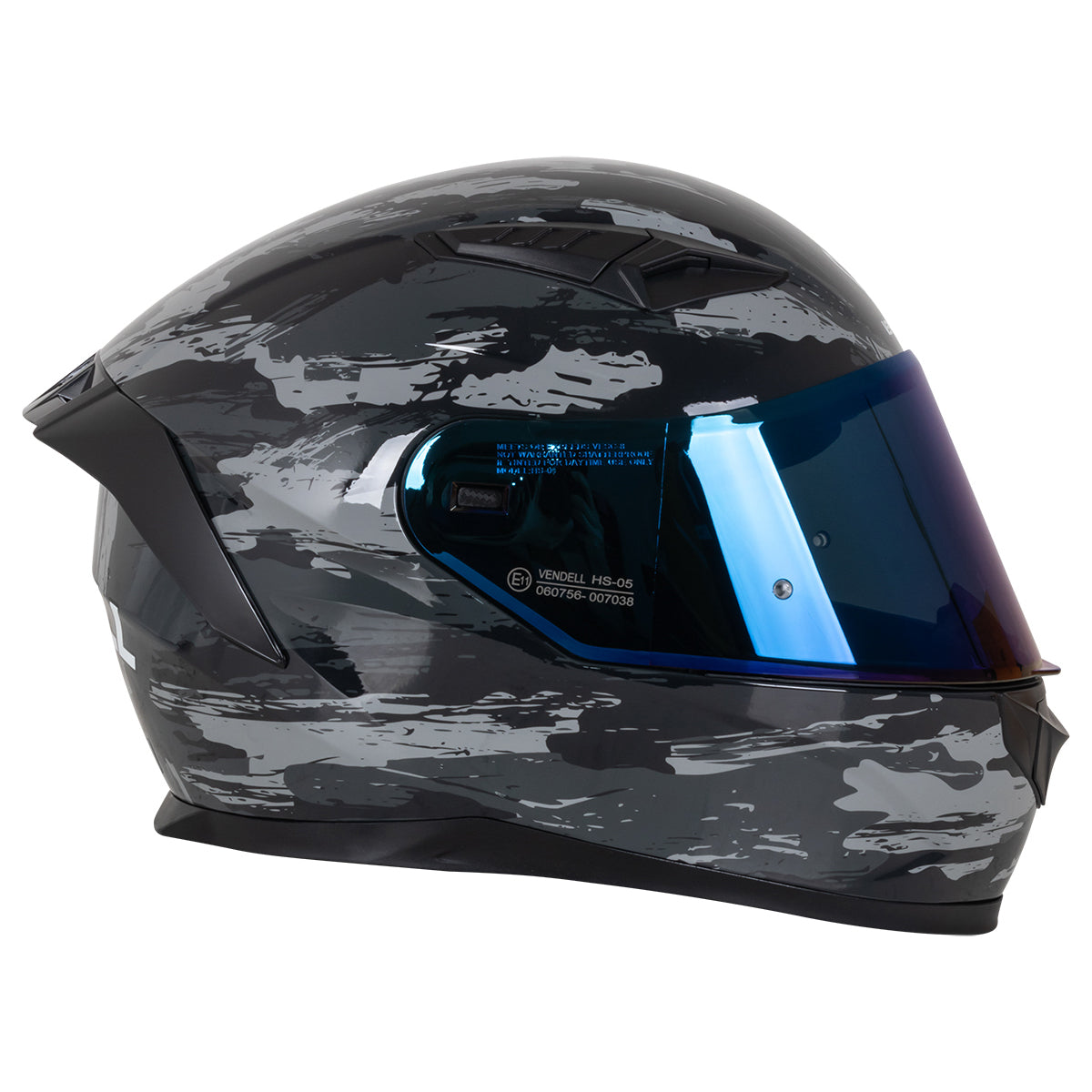 CASCO CERRADO DOBLE VISOR MILITAR XXL VENDELL 129