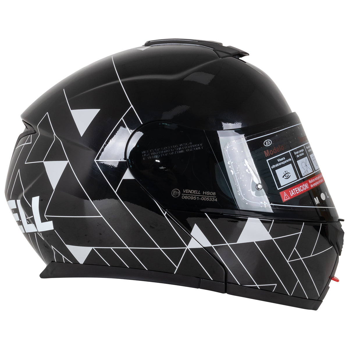 CASCO ABATIBLE DOBLE VISOR PYRAMID M VENDELL 159
