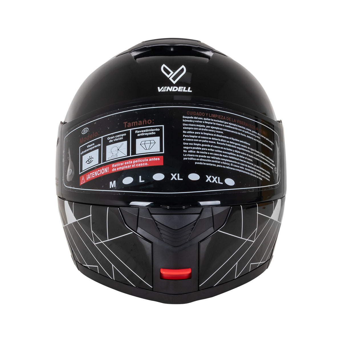 CASCO ABATIBLE DOBLE VISOR PYRAMID L VENDELL 159