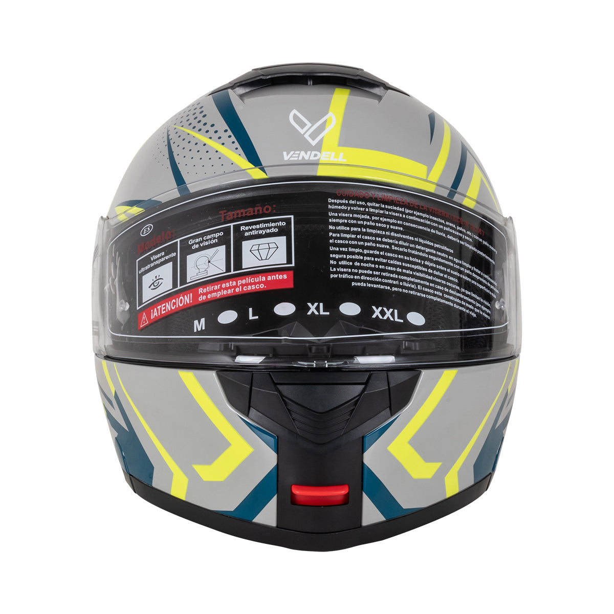 CASCO ABATIBLE DOBLE VISOR ELECTROSHOCK M VENDELL 159