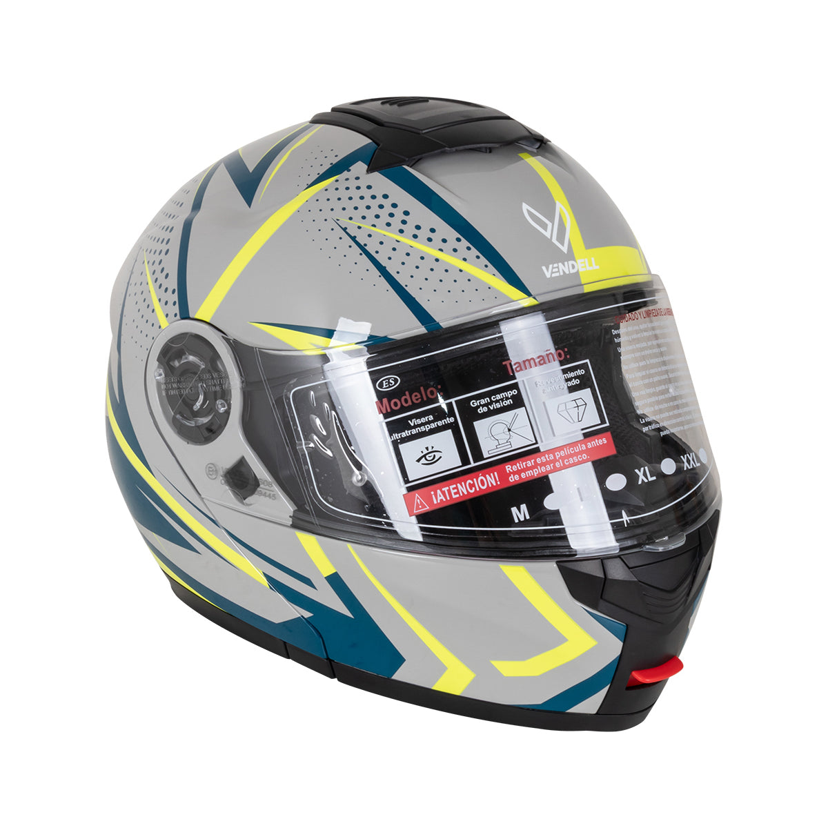 CASCO ABATIBLE DOBLE VISOR ELECTROSHOCK L VENDELL 159