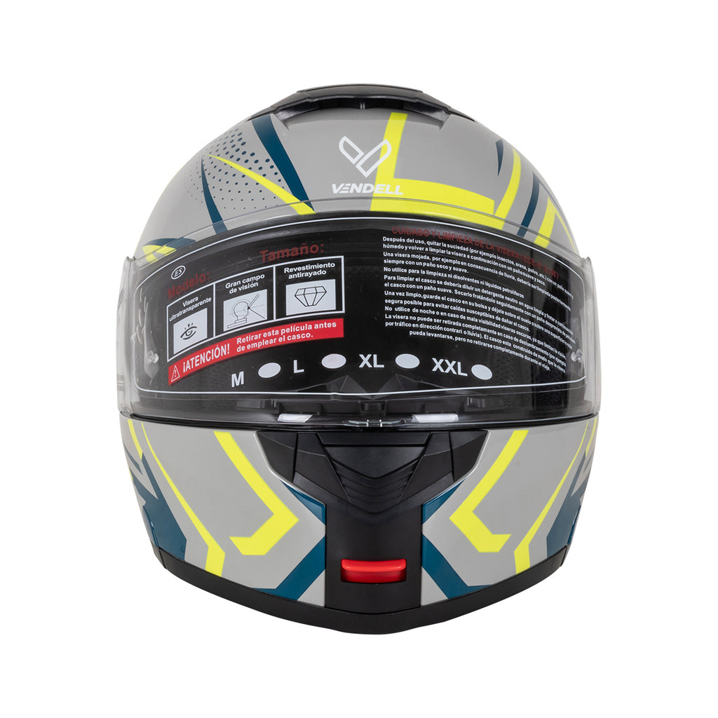 CASCO ABATIBLE DOBLE VISOR ELECTROSHOCK L VENDELL 159