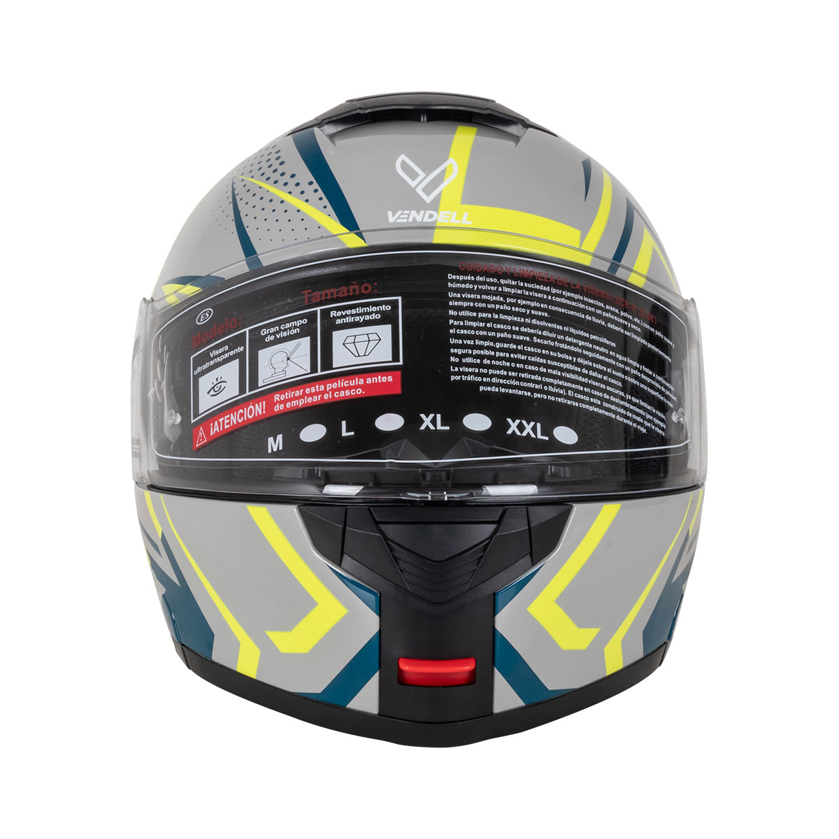 CASCO ABATIBLE DOBLE VISOR ELECTROSHOCK XL VENDELL 159