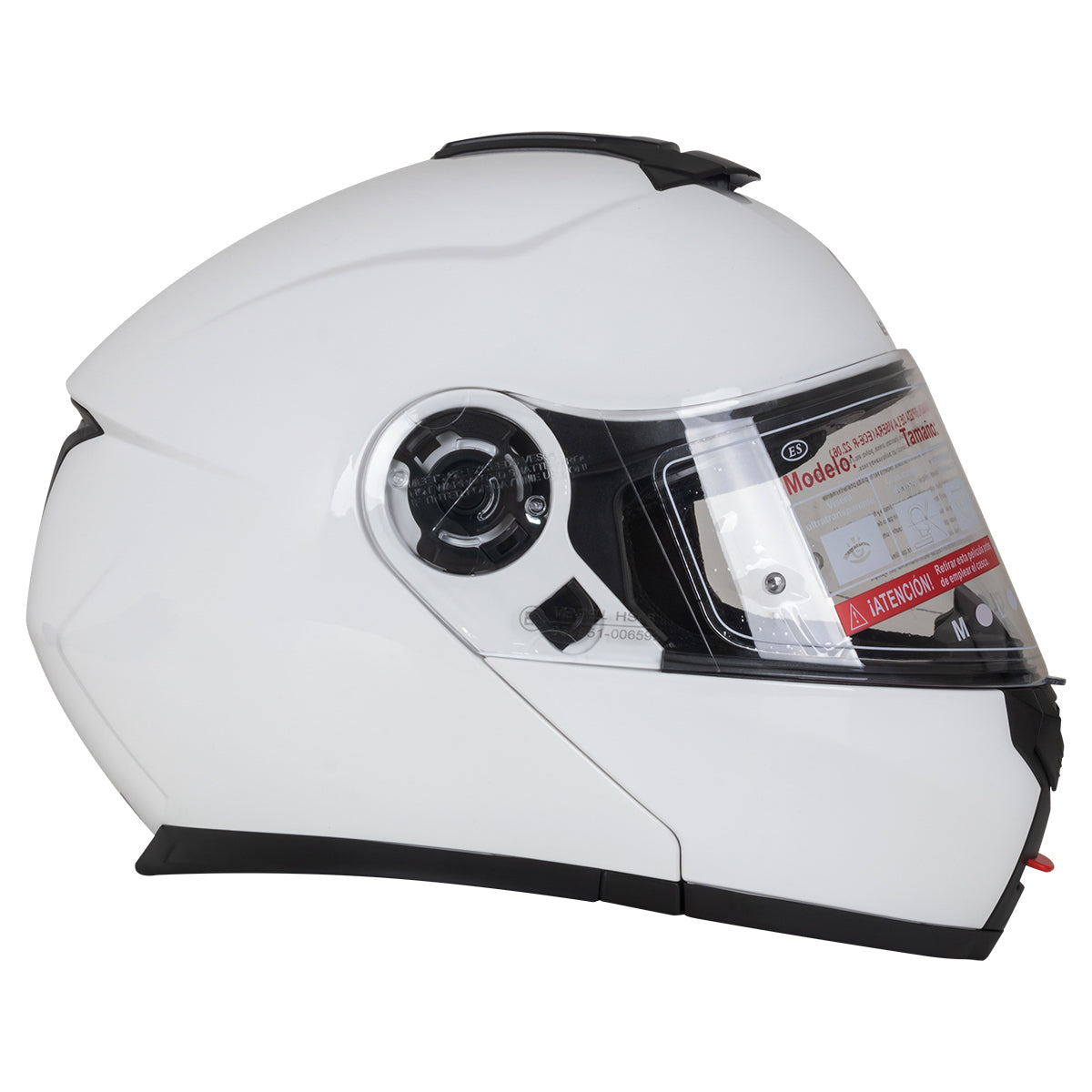 CASCO ABATIBLE DOBLE VISOR BLANCO M VENDELL 159