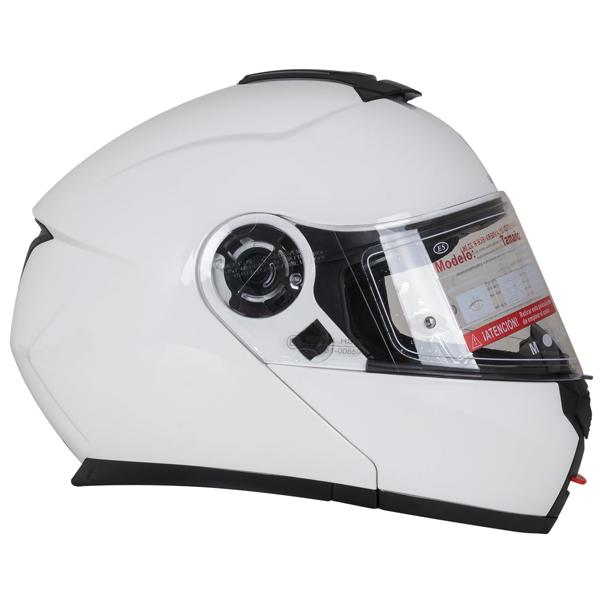CASCO ABATIBLE DOBLE VISOR BLANCO L VENDELL 159